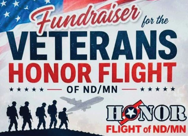 Fundraiser in Hillsboro to benefit the Veterans Honor Flight of ND/MN.